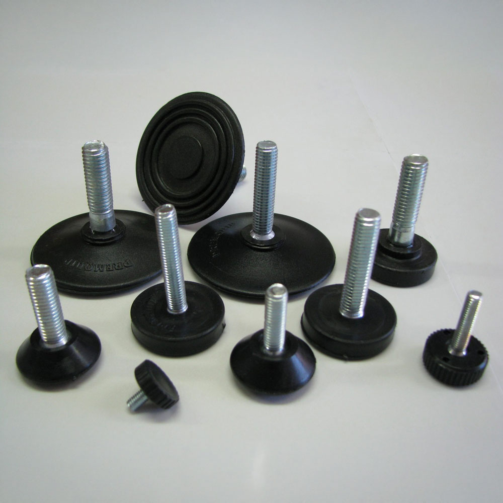 Rubber Products & Mouldings - Adjustable / Leveling Feet Adjustable / Leveling Feet